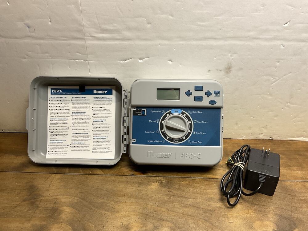 Hunter Sprinkler Control Pro-C Irrigation Controllers PCC-600i